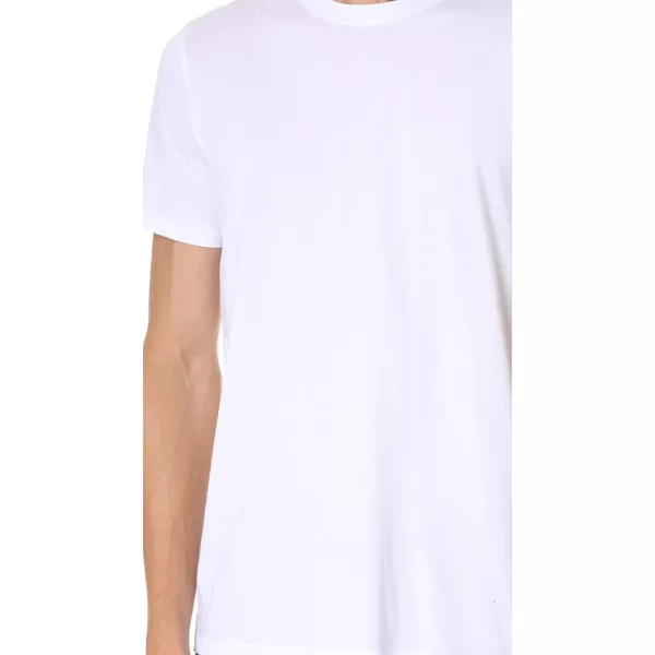 Vince Mens Pima Cotton Crew NeckOptic White