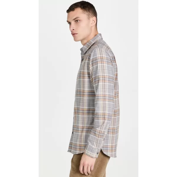 Vince Mens Prince Plaid Long SleeveTrail