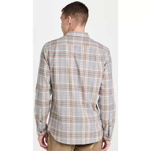 Vince Mens Prince Plaid Long SleeveTrail