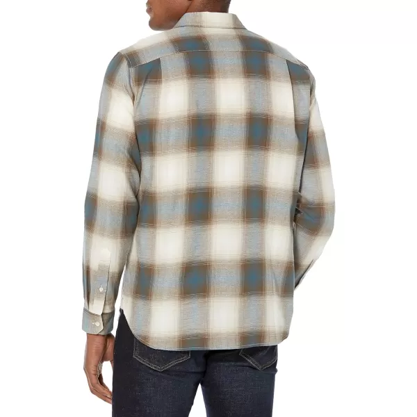 Vince Mens Redondo Plaid LSCarmel Teal