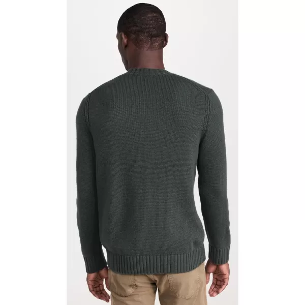 Vince Mens Relaxed Crew SweaterMidnight Forest