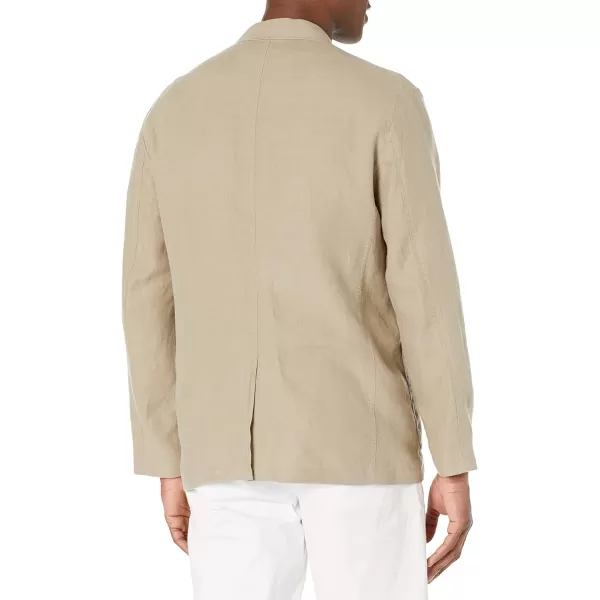 Vince Mens Relaxed Hemp BlazerDk Taupe