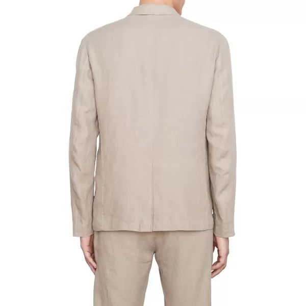 Vince Mens Relaxed Hemp BlazerDk Taupe