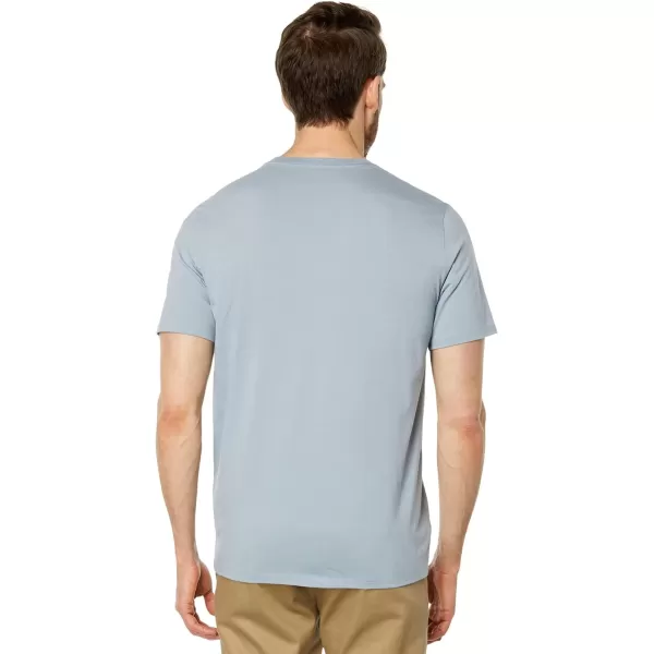 Vince Mens SS Pima Crew NeckChalk Blue