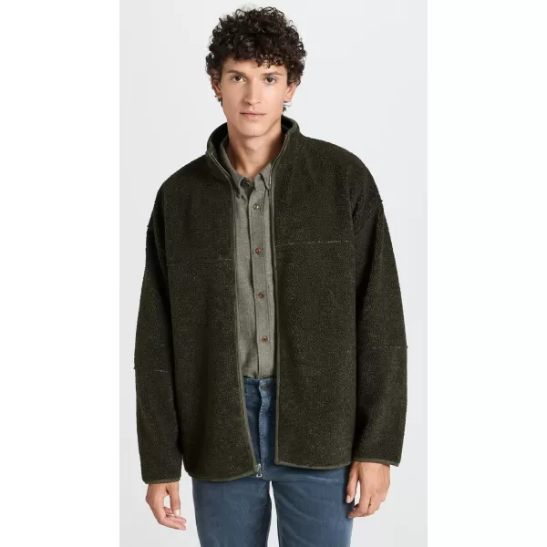 Vince Mens Sherpa JacketMoss Green