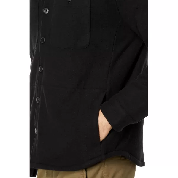 Vince Mens Sherpa Shirt JKTBlack