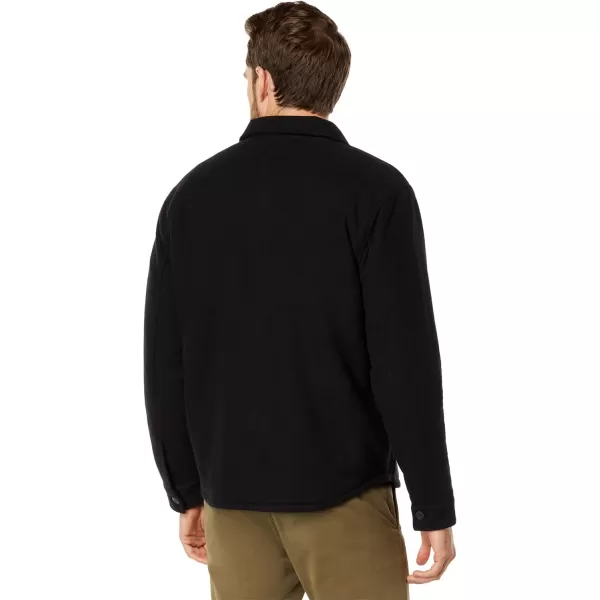 Vince Mens Sherpa Shirt JKTBlack