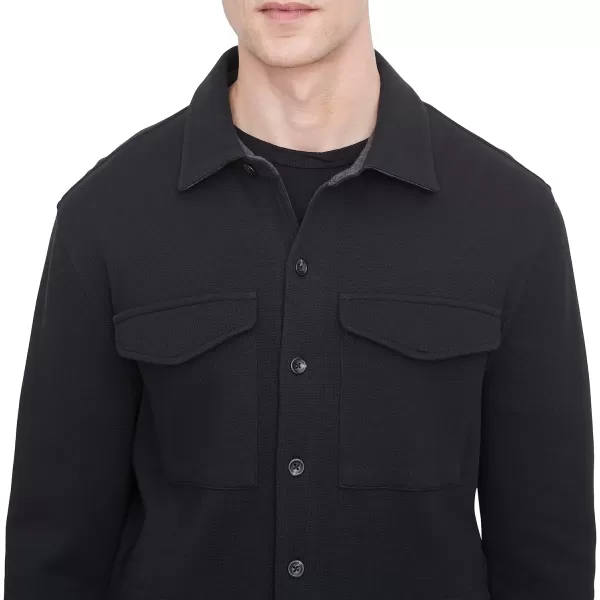 Vince Mens Shirt JKTBlackMed H Grey