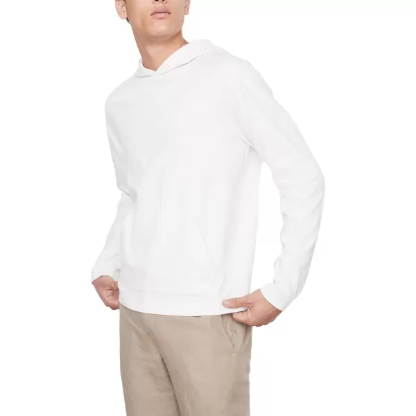 Vince Mens Sueded Jersey PO HoodieOffwhite