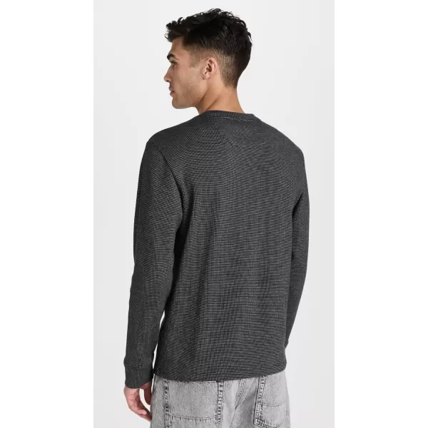 Vince Mens Textured Thermal LS CrewCoastal Combo