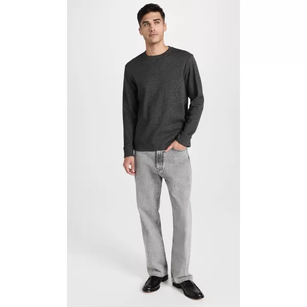 Vince Mens Textured Thermal LS CrewCoastal Combo