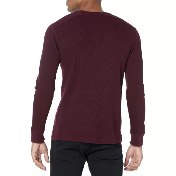 Vince Mens Thermal LS CrewDeep Wine