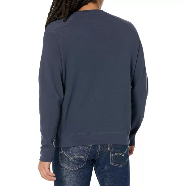 Vince Mens Twist LS Raglan CrewNight Storm