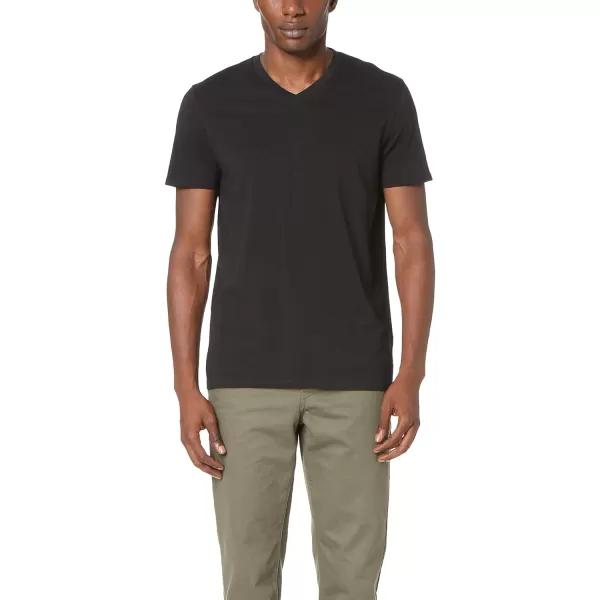 Vince Mens VNeck TShirtBlack