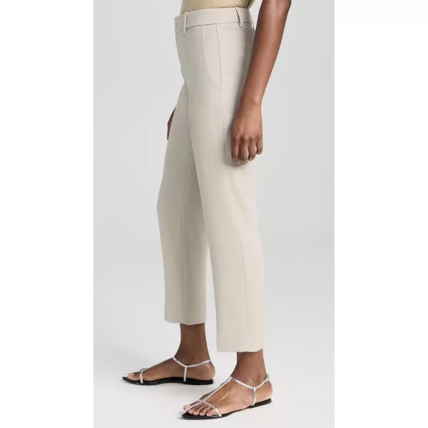 Vince Womens Crepe Tailored Straight Leg PantsSepia