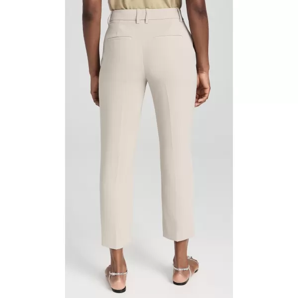 Vince Womens Crepe Tailored Straight Leg PantsSepia