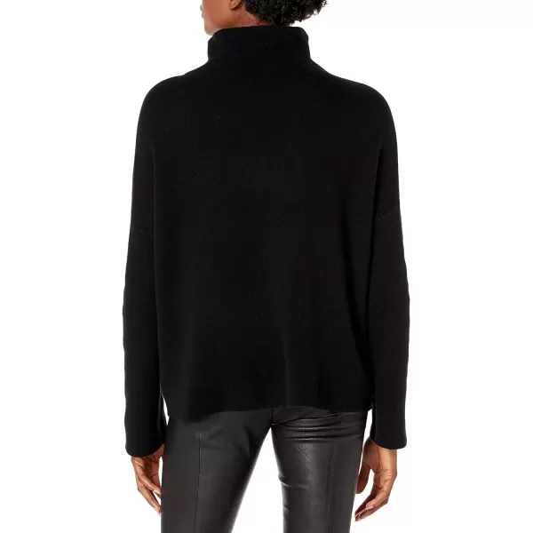 Vince Womens Funnel Neck PulloverBlack