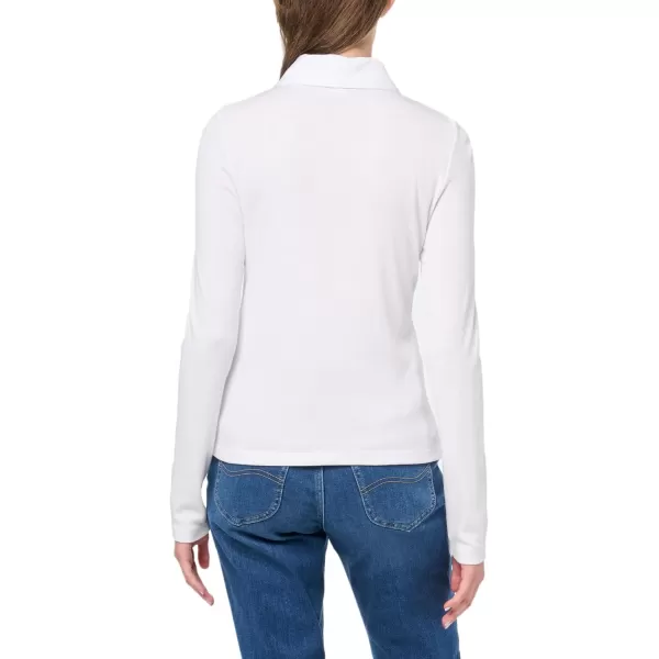 Vince Womens Long Sleeve Collared Button UpOptic White