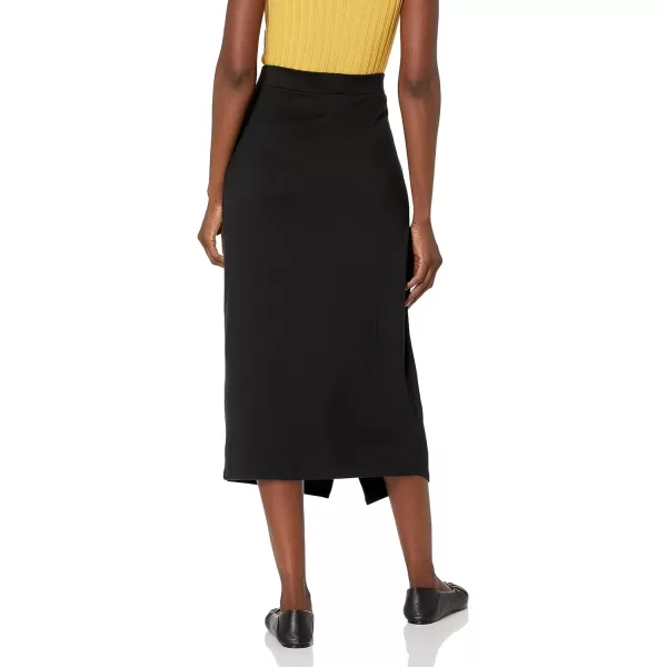 Vince Womens Overlap SkirtBlack