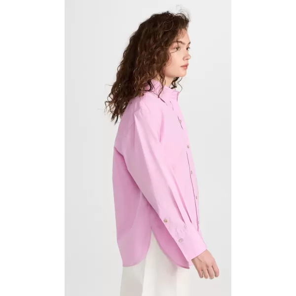 Vince Womens Oversized LS ShirtRosea