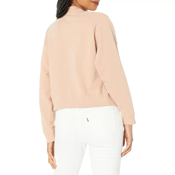 Vince Womens Puff Sleeve Raglan PulloverLt Blush Sand