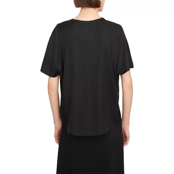 Vince Womens SS Vnk BlouseBlack