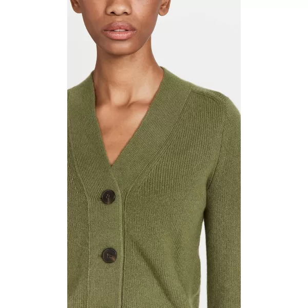 Vince Womens Shrunken Button Cashmere CardiganErba