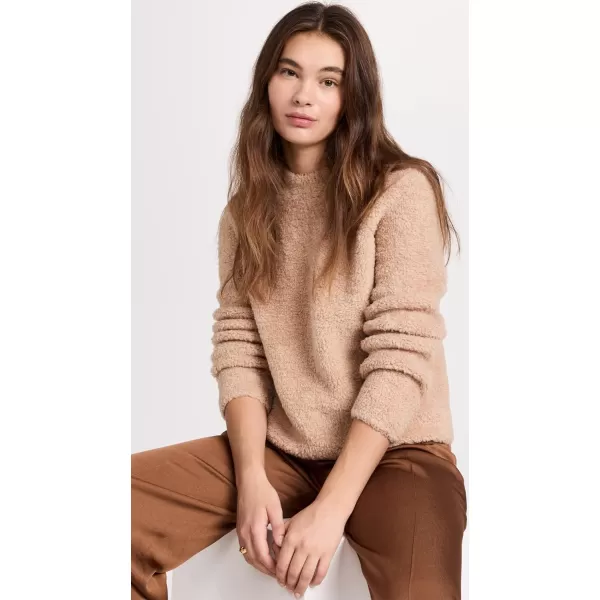 Vince Womens Teddy Raglan SweaterH Desert Clay