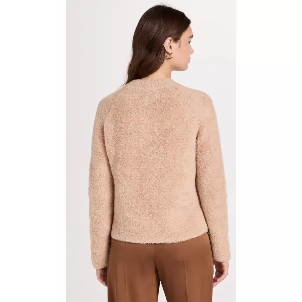 Vince Womens Teddy Raglan SweaterH Desert Clay