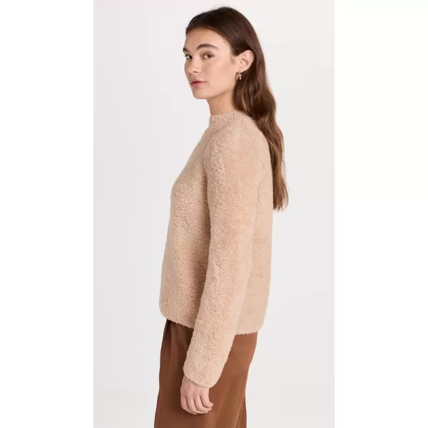 Vince Womens Teddy Raglan SweaterH Desert Clay