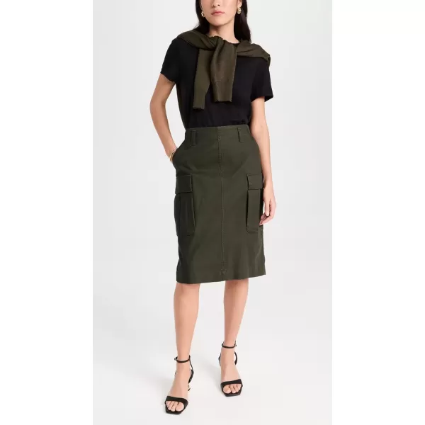 Vince Womens Utility Cargo SkirtNight Pine