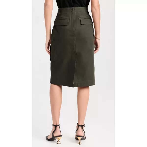 Vince Womens Utility Cargo SkirtNight Pine