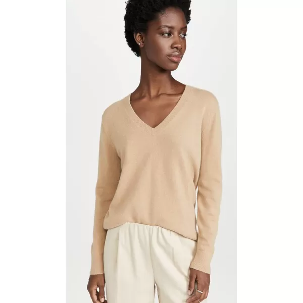 Vince Womens Weekend VNeckCamel