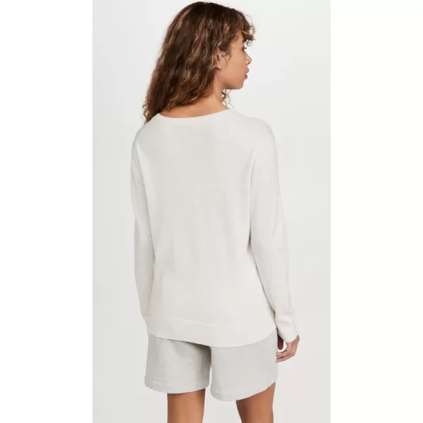 Vince Womens Weekend VNeckHeather White