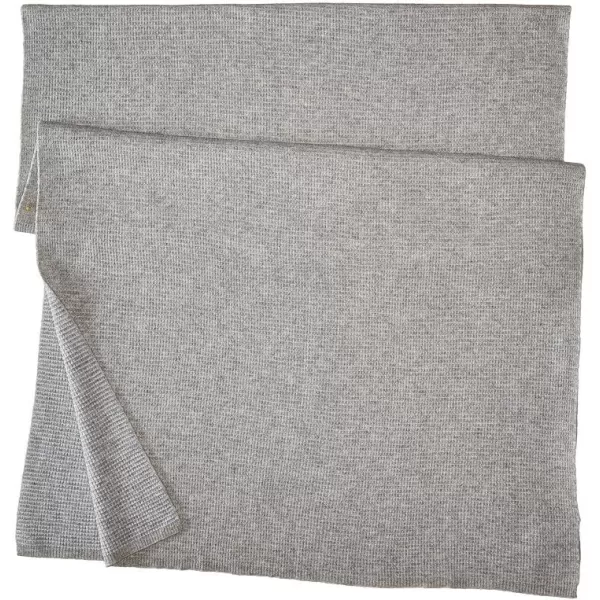 Vince mens Luxe Thermal Blanket ScarfHeather Steel