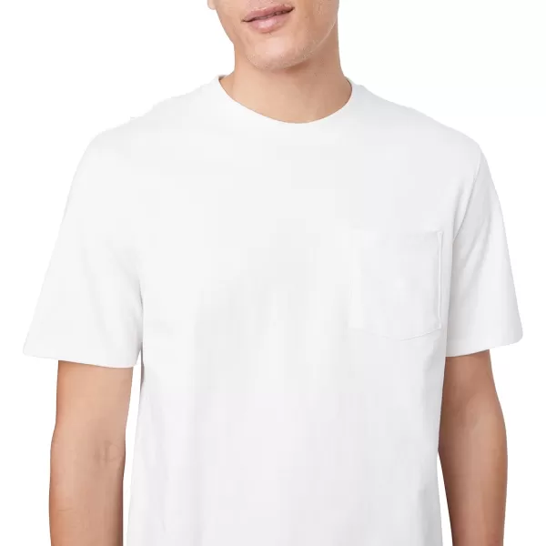 Vince mens Sueded Jersey SS Pkt TeeOffwhite