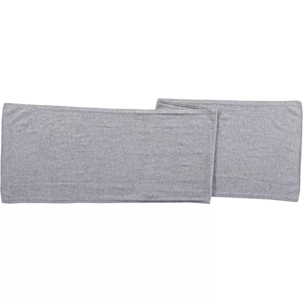 Vince womens Boiled Cashmere Clean Edge Knit ScarfMed Heather Grey