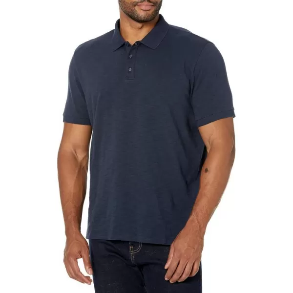 Vince Mens Classic Slub PoloCoastal Blue