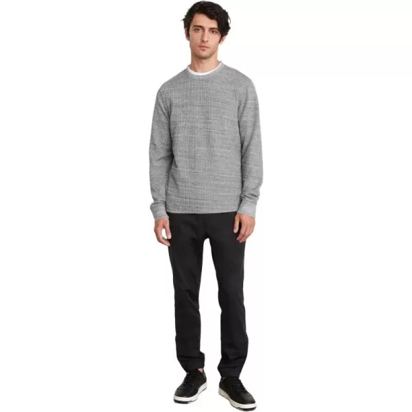 Vince Mens H Thermal LS CrewH BlackMed H Grey