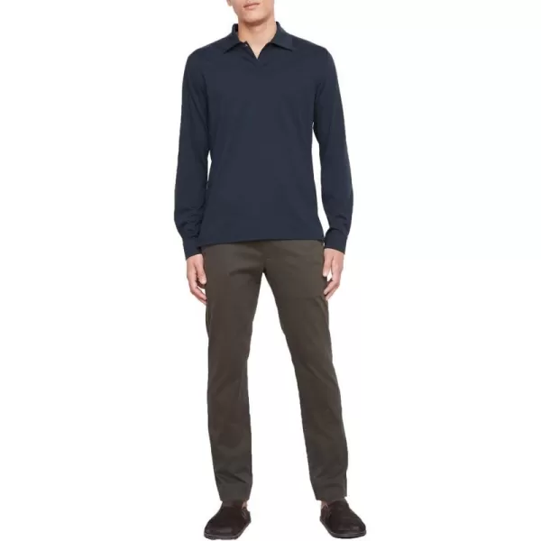 Vince Mens Heavy Pima LS PoloCoastal