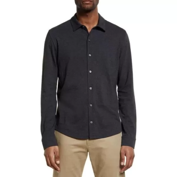 Vince Mens LS Button Down ShirtH Charcoal