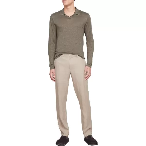 Vince Mens Lightweight Hemp Griffith PantDk Taupe