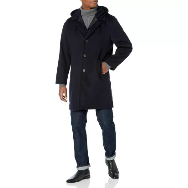 Vince Mens Mixed Media Mac CoatCoastal