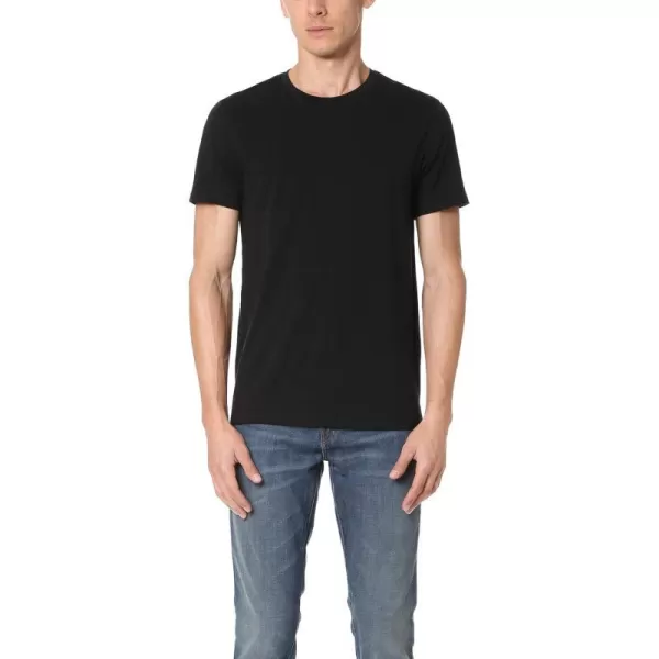 Vince Mens Pima Cotton Crew NeckBlack