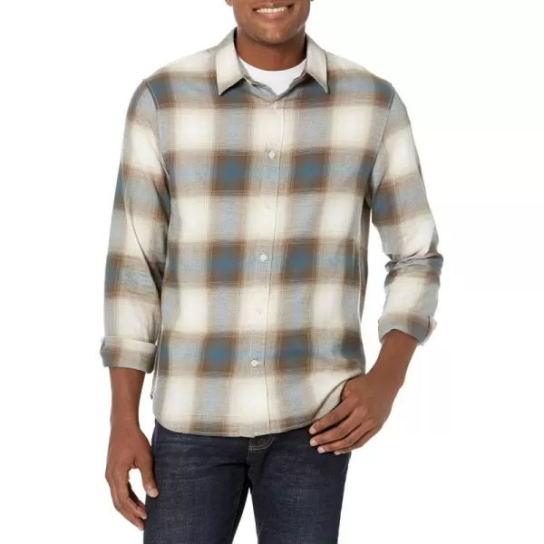 Vince Mens Redondo Plaid LSCarmel Teal