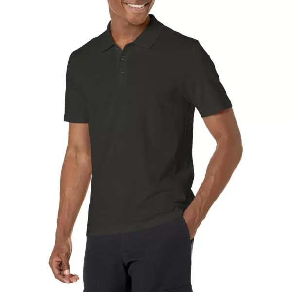 Vince Mens SS Pima PoloBlack