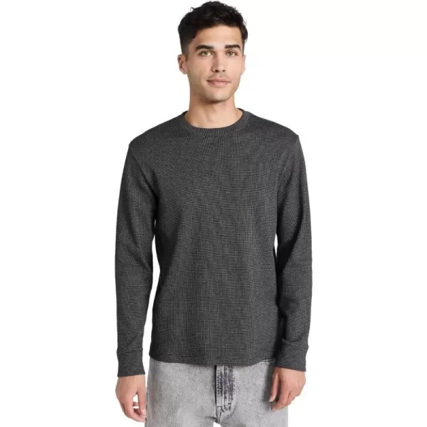 Vince Mens Textured Thermal LS CrewCoastal Combo