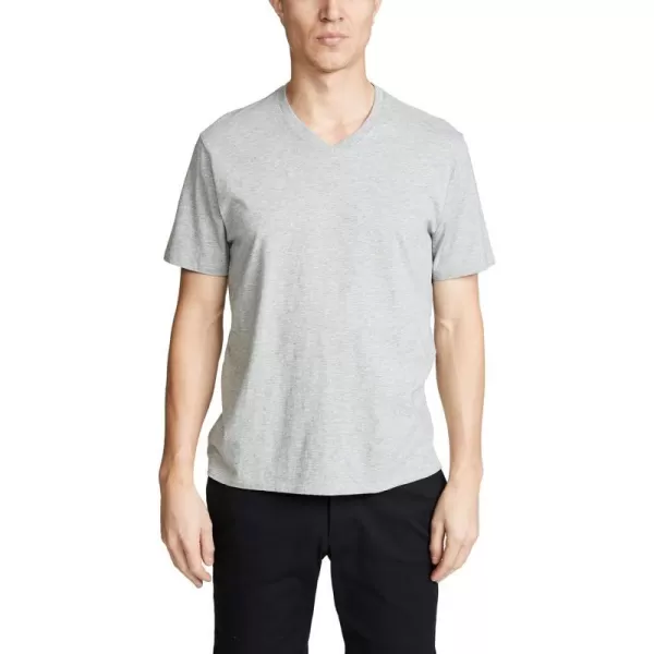 Vince Mens VNeck TShirtHeather Steel