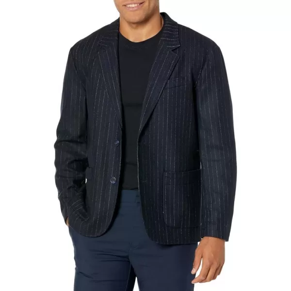 Vince Mens Wool Flannel Pinstripe BlazerCoastalBone