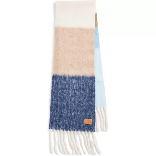 Vince Womens Brushed Oversized Alpaca Striped ScarfPalisade